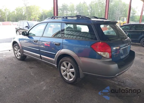 2008 Subaru Outback 2.5I/2.5I L.l. Bean Edition from USA, damaged, VIN 4S4BP61CX87332428